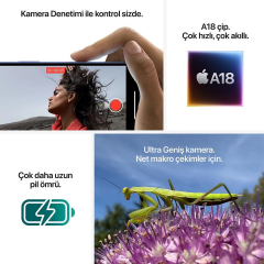 APPLE iPhone 16 512 GB Akıllı Telefon Deniz Mavisi MYEU3TU/A