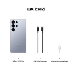 Samsung Galaxy S25 Ultra 12/512 Gb Akıllı Telefon Titanyum Mavi SM-S938BZBGTUR