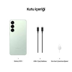 Samsung Galaxy S25 Plus 12/256 Gb Akıllı Telefon Mint Yeşili SM-S936BLGDTUR
