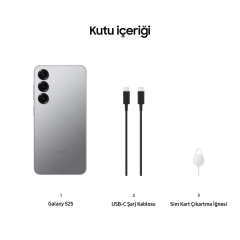 Samsung Galaxy S25 12/256 Gb Akıllı Telefon Gümüş SM-S931BZSGTUR