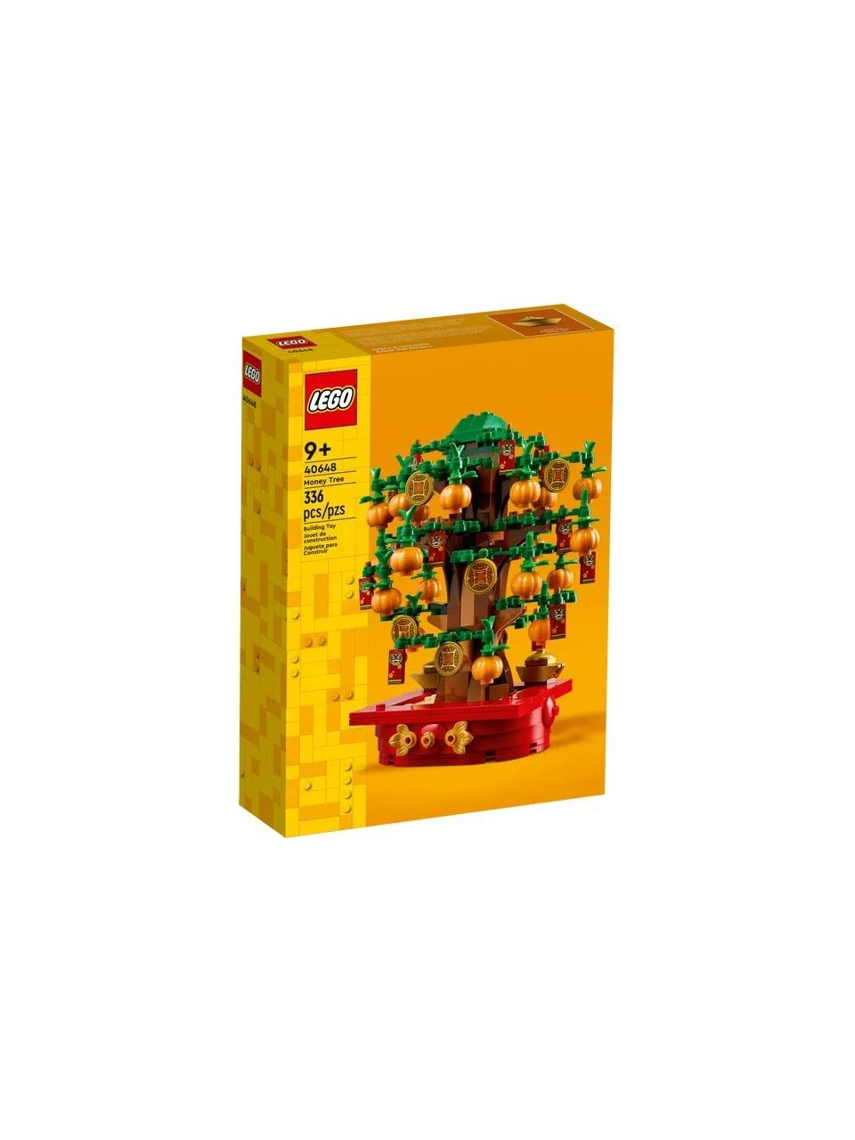 LEGO ® İconik Para Ağacı 40648 - 9 Yaş ve Üzeri Çocuklar için Yeni Ay Yılı Temalı Oyuncak Yapım Seti (336 Parça)