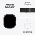 Apple Watch Ultra 2GPS Cellular49mm Black Titanium Case Black Titanium Milanese Loop-L(24) MX5V3TU/A