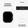 Apple Watch Ultra 2 GPS+Cellular 49mm Black Titanium Case with Black Trail Loop - S/M 2024 MX4U3TU/A