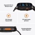 Apple Watch Ultra 2 GPS + Cellular 49mm Natural Titanium Case with Navy Ocean Band 2024 MX4D3TU/A