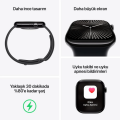 Apple Watch Series 10 GPS 46mm Rose Gold Aluminium Case with Light Blush Sport Band - M/L MWWU3TU/A