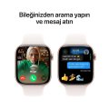 Apple Watch Series 10 GPS 46mm Rose Gold Aluminium Case with Light Blush Sport Band - S/M MWWT3TU/A