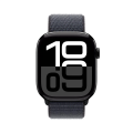 Apple Watch Series 10 GPS 46mm Jet Black Aluminium Case with Ink Sport Loop MWWR3TU/A