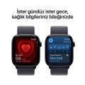 Apple Watch Series 10 GPS 46mm Jet Black Aluminium Case with Ink Sport Loop MWWR3TU/A