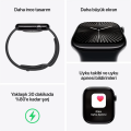Apple Watch Series 10 GPS 42mm Jet Black Aluminium Case with Black Sport Band - S/M MWWE3TU/A