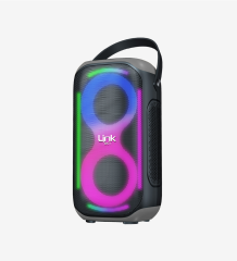 Linktech M404 RGB Işıklı Ayaklı Mikrofonlu 50W Bluetooth Hoparlör