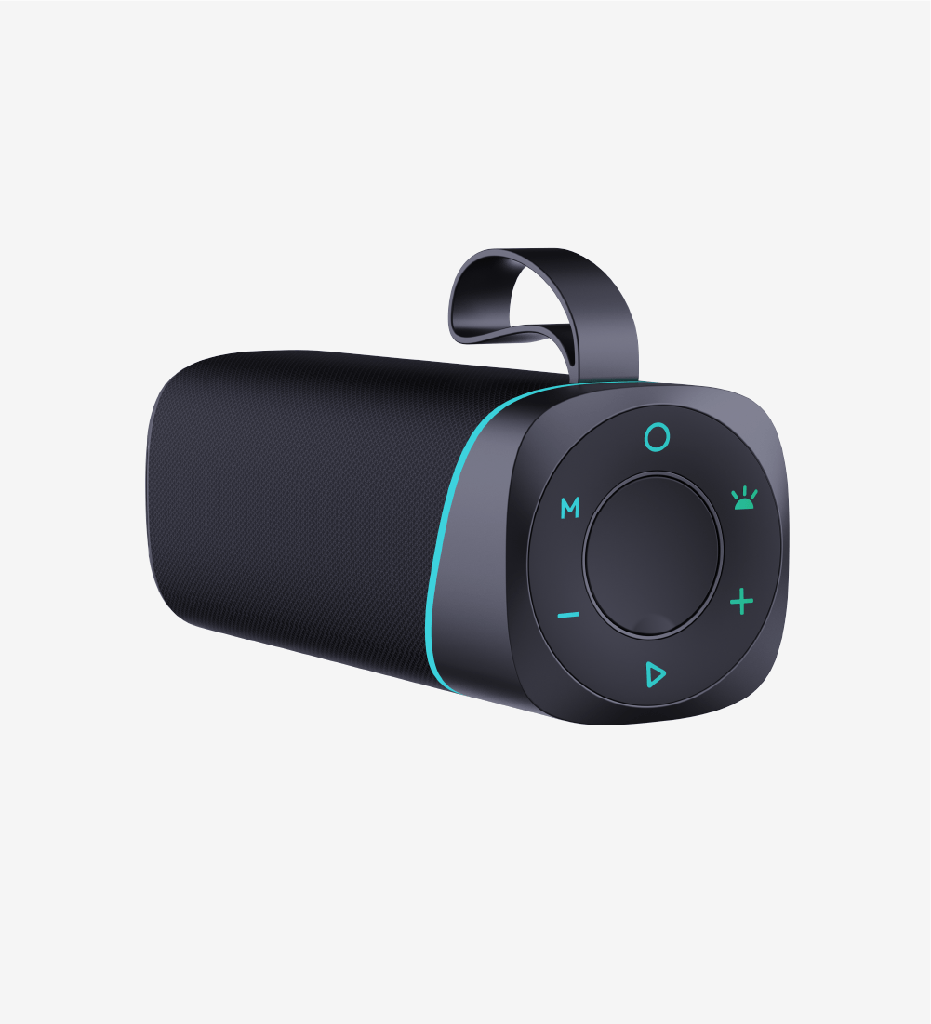 Linktech R125 Premium IPX4 Sertifikalı Işıklı Bluetooth Hoparlör